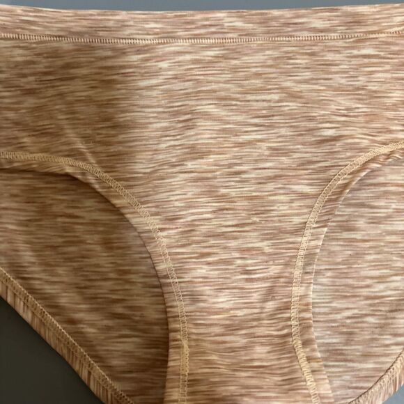 ZELLA WOMEN ACTIVE MESH BIKINI PANTY GRAY SIZE M - Picture 3 of 6